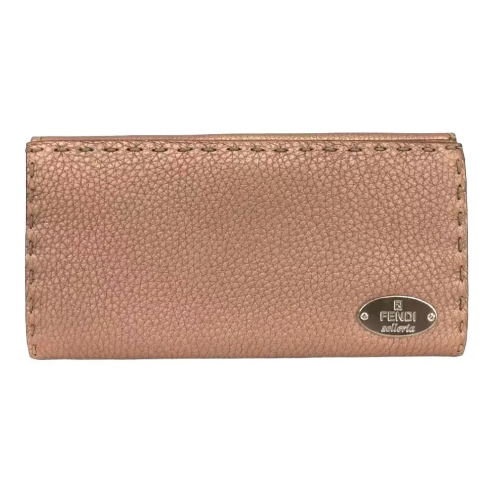 FENDI Selleria Long Bifold Wallet #140 - Picture 2 of 7
